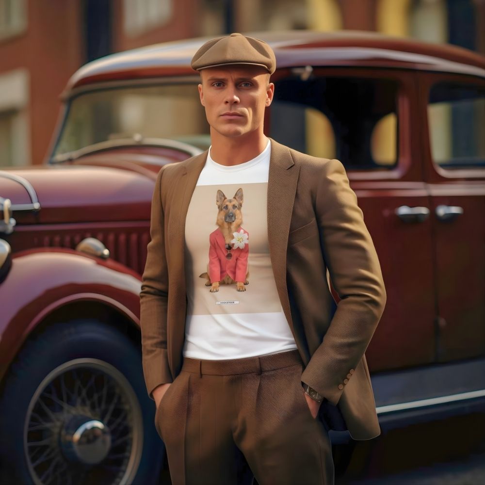 Shirt „Styled Dogs – Schäferhund"