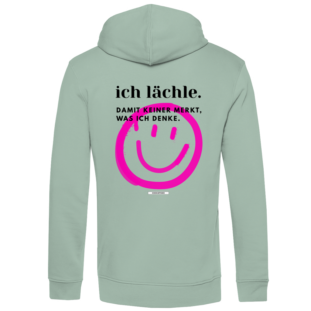 Hoodie "Ich lächle"