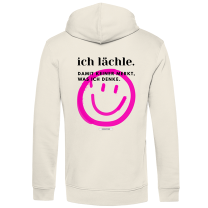 Hoodie "Ich lächle"