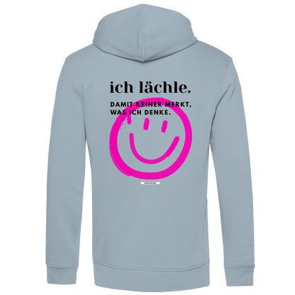 Hoodie "Ich lächle"