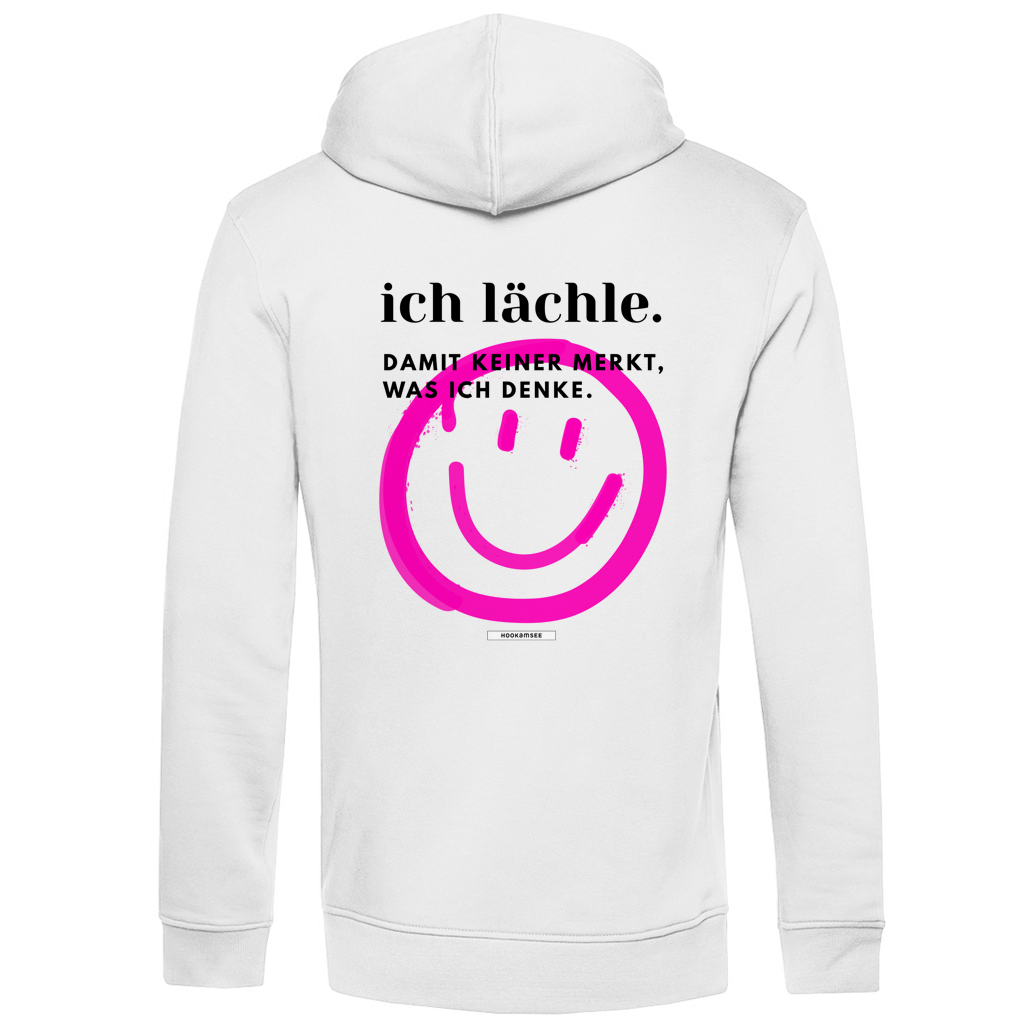 Hoodie "Ich lächle"