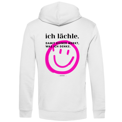 Hoodie "Ich lächle"