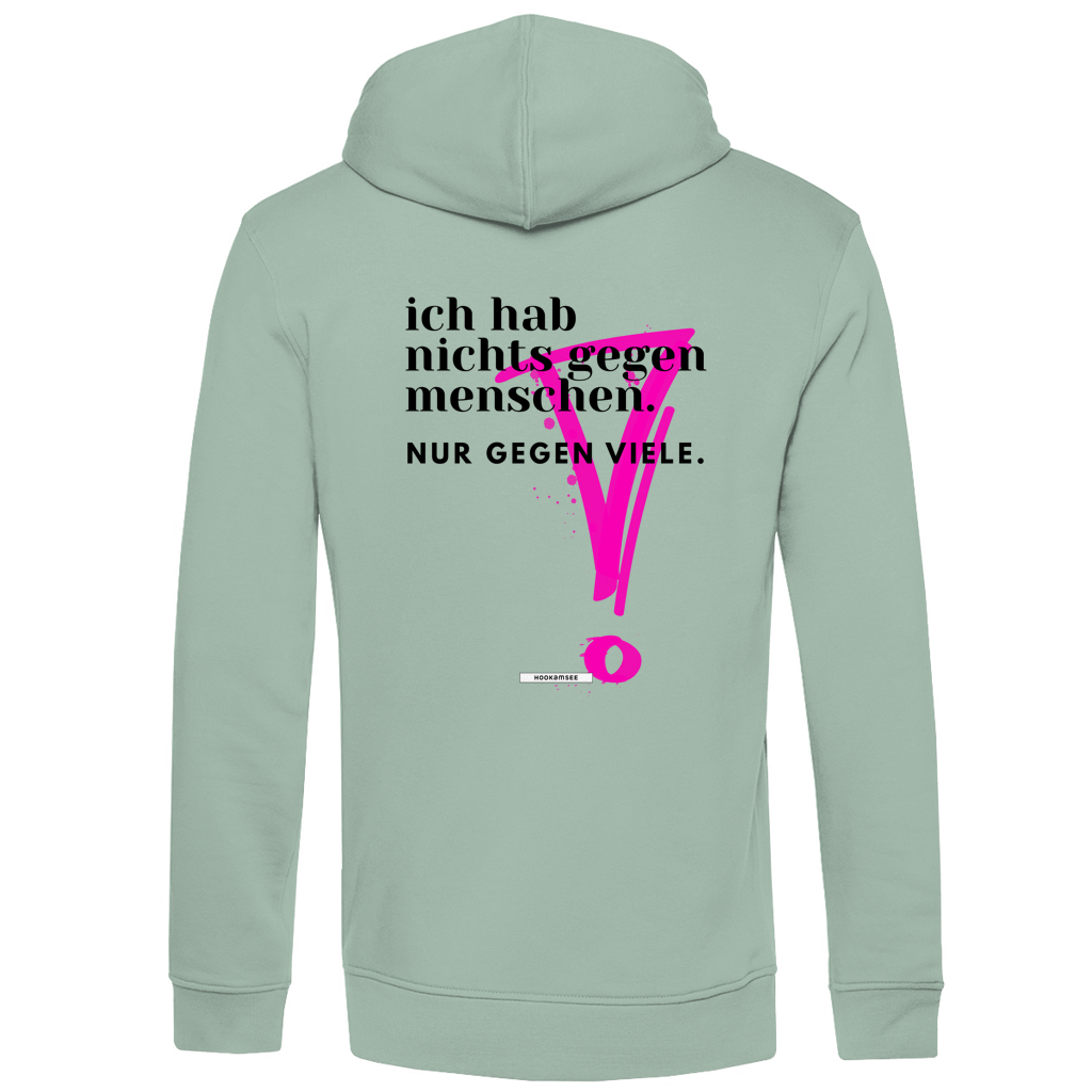 Hoodie "Ich hab nichts gegen Menschen"