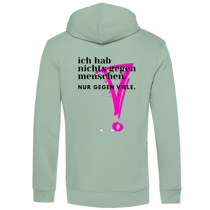 Hoodie "Ich hab nichts gegen Menschen"