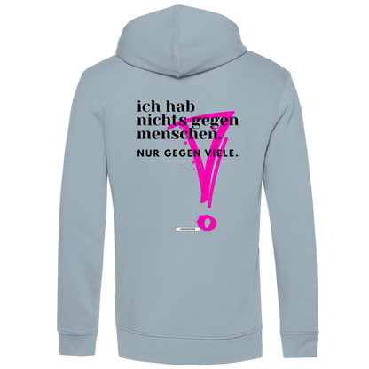 Hoodie "Ich hab nichts gegen Menschen"