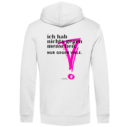 Hoodie "Ich hab nichts gegen Menschen"