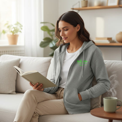 MEHR WEIN – WENIGER NEIN Unisex Kapuzenjacke