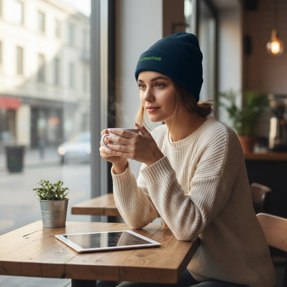 MEHR WEIN – WENIGER NEIN Organic Rib Beanie