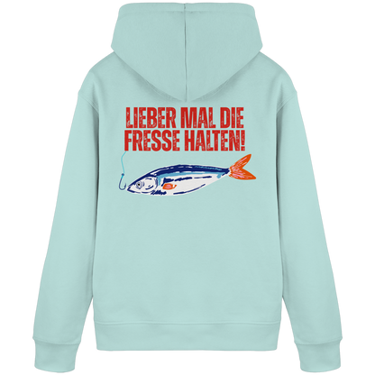 Hoodie "Lieber mal die Fresse halten"