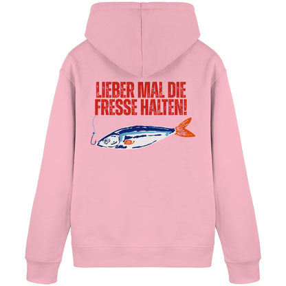 Hoodie "Lieber mal die Fresse halten"
