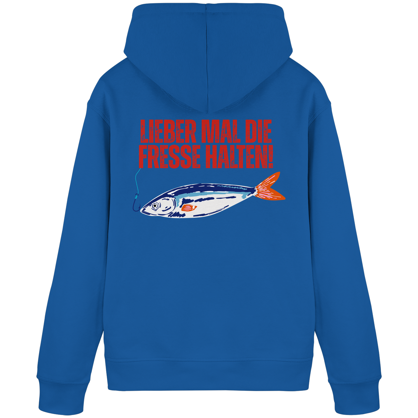 Hoodie "Lieber mal die Fresse halten"