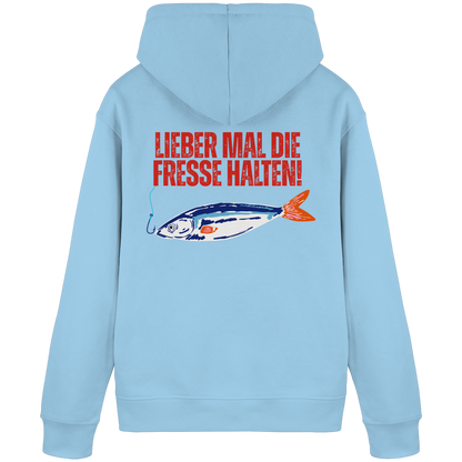 Hoodie "Lieber mal die Fresse halten"