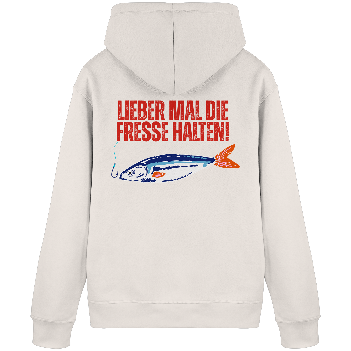 Hoodie "Lieber mal die Fresse halten"