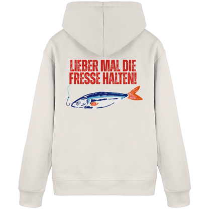 Hoodie "Lieber mal die Fresse halten"