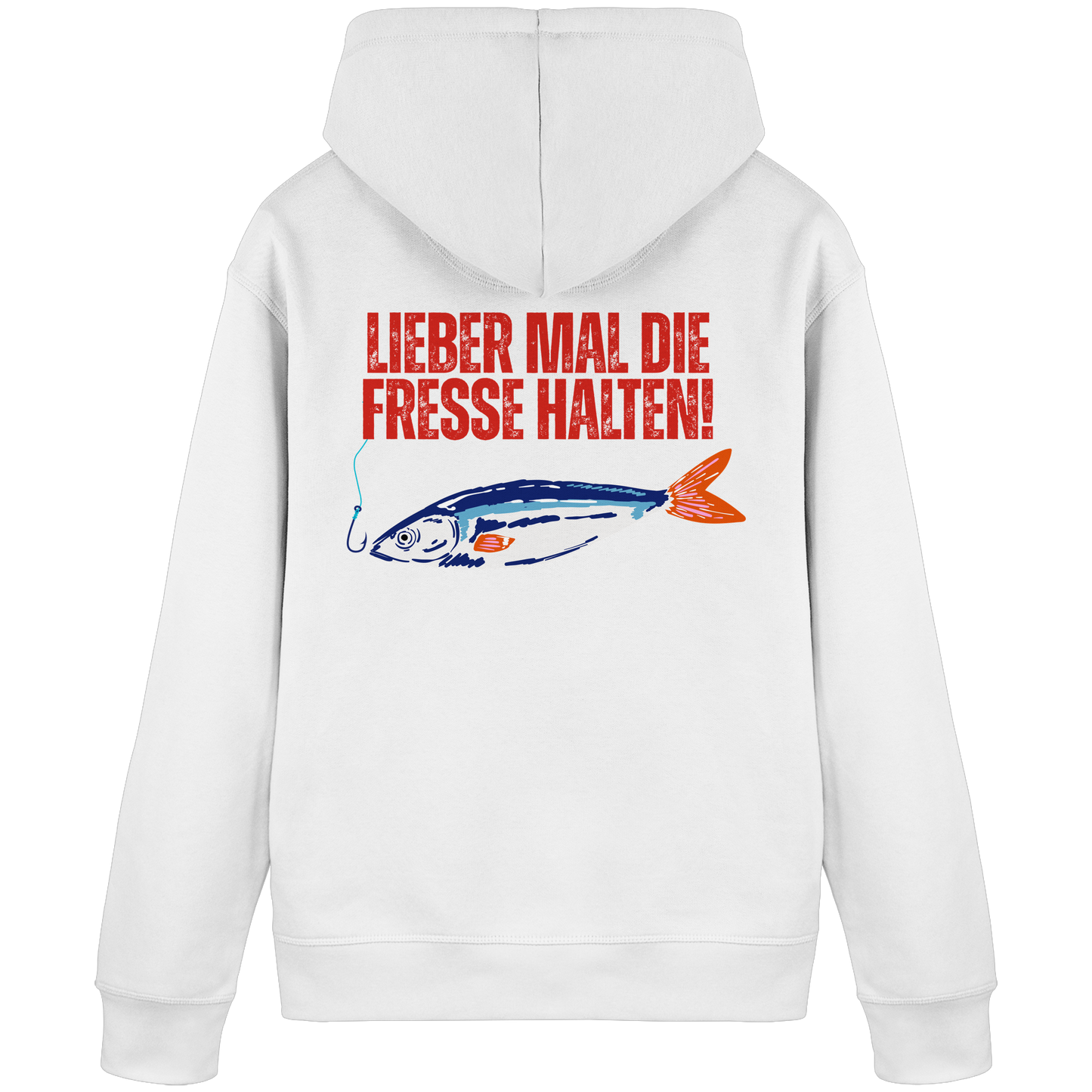Hoodie "Lieber mal die Fresse halten"