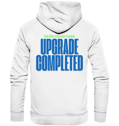 Unisex Hoodie –  UPGRADE COMPLETED Edition