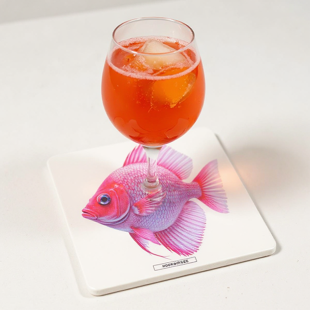 AQUA #1 Keramik-Untersetzer 4er-Set