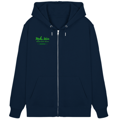 MEHR WEIN – WENIGER NEIN Unisex Kapuzenjacke