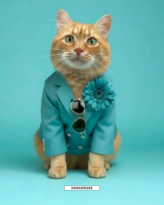 Druckvorlage Styled Cats - Maxi