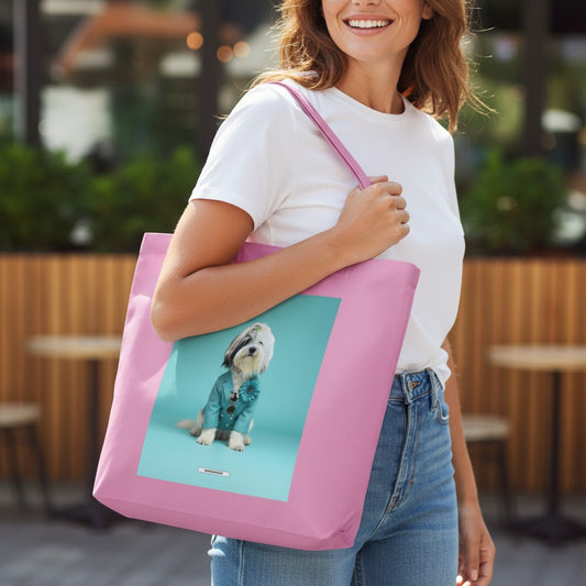 Große Shopping Bag Styled Dogs – Tibet-Terrier