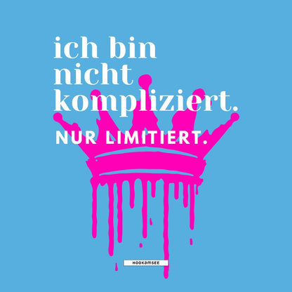 Große Shopping Bag True Talk „Ich bin nicht kompliziert“ #157