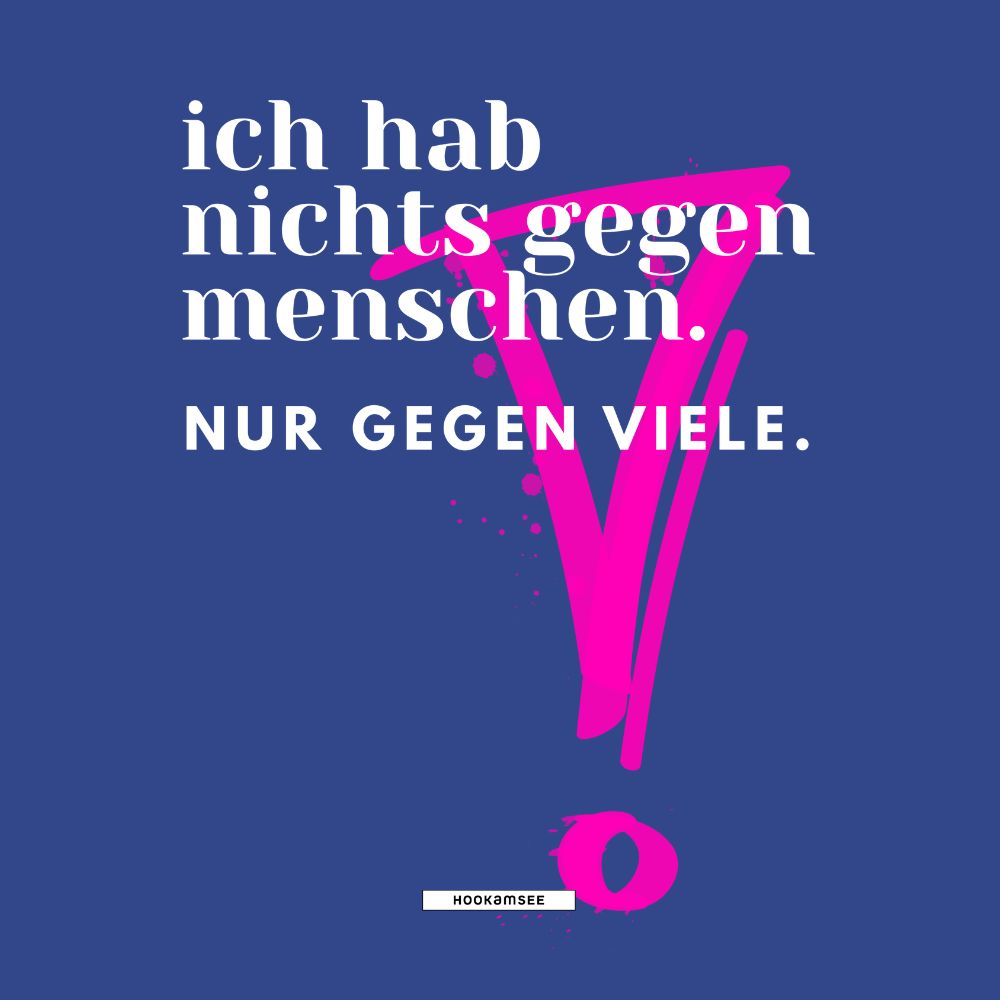 Große Shopping Bag True Talk „Ich hab nichts gegen Menschen“ #159