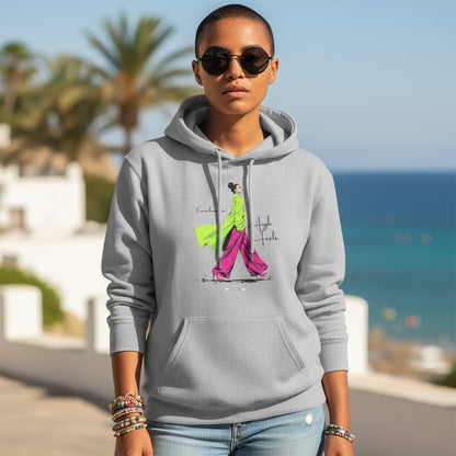 Hoodie Karma kommt auf High Heels