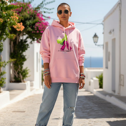 Hoodie Karma kommt auf High Heels