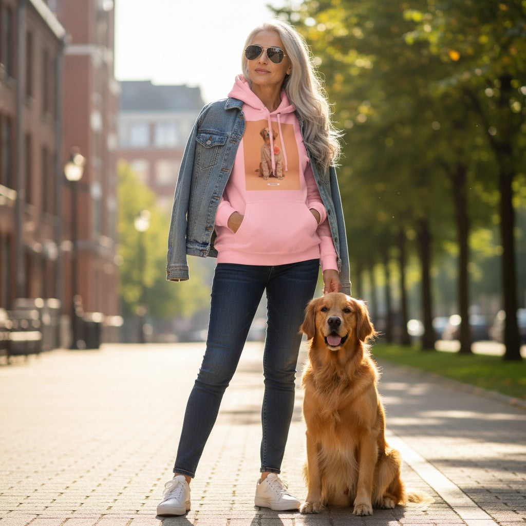 Hoodie „Styled Dogs – Golden Retriever"