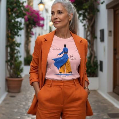 HOOKamSEE Shirt Karma klärt das. Ich nicht. in Rosa — Statement-Fashion Frauen, KARMA-Kollektion Bad Saarow
