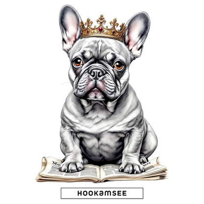Unisex Cap Frenchie Same News von HOOKamSEE mit Frenchie Motiv auf Zeitung
