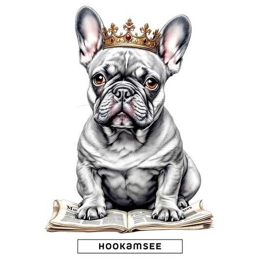 Unisex Cap Frenchie Same News von HOOKamSEE mit Frenchie Motiv auf Zeitung
